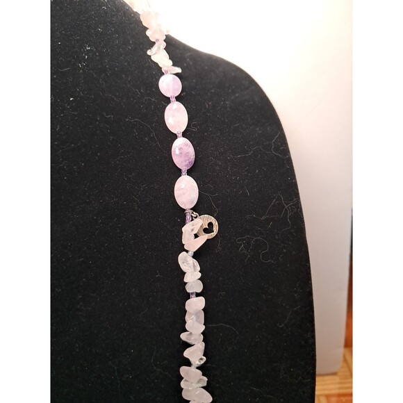 NWT Peyote Bird Free Spirit Gemstones Pearls Chips Bead Mix Long Necklace 34" - Picture 2 of 12